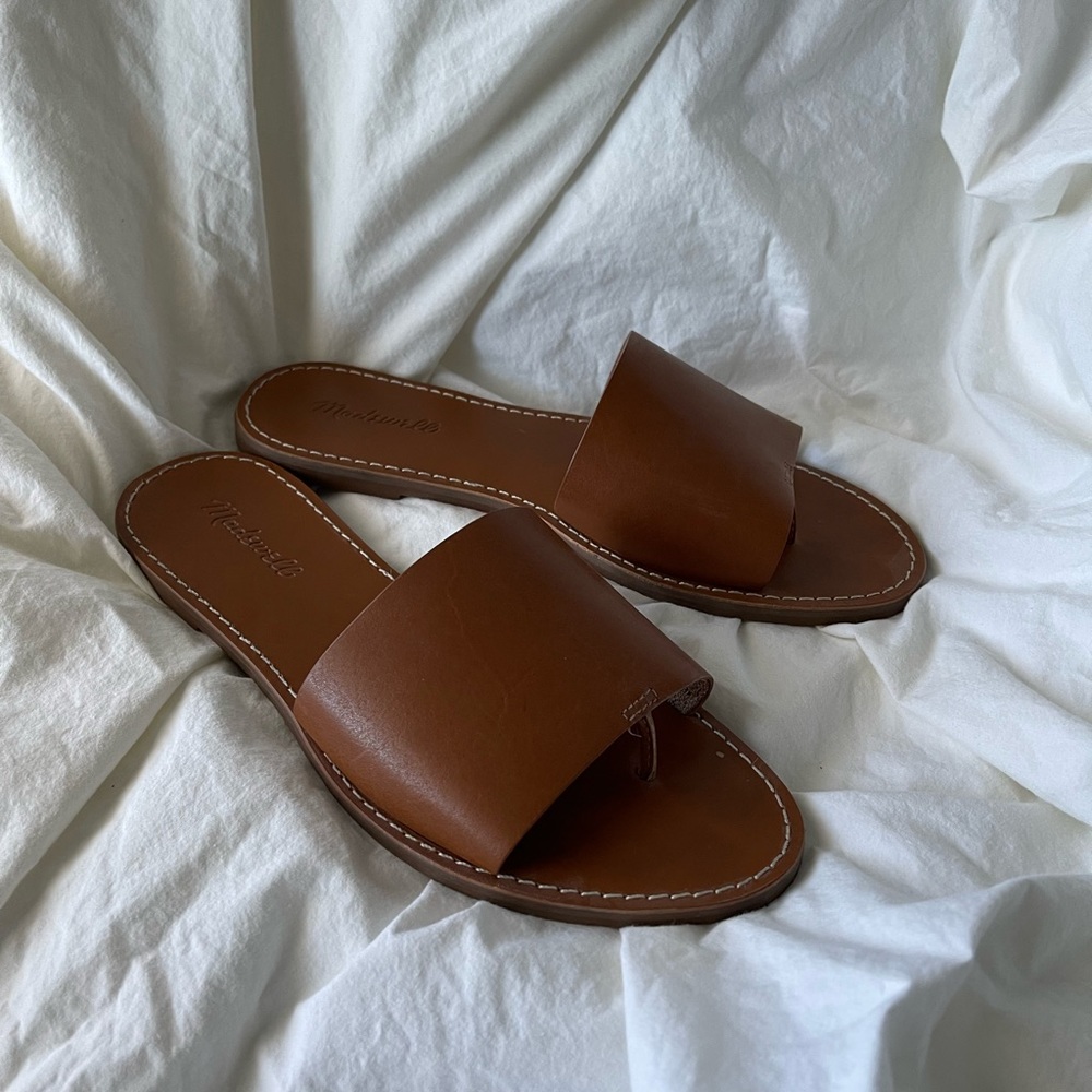 Madewell Boardwalk Post Slide Sandals